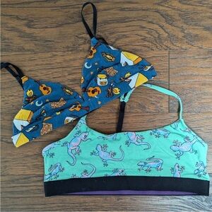 MeUndies Set of 2 T-back & FeelFree Triangle Size Small